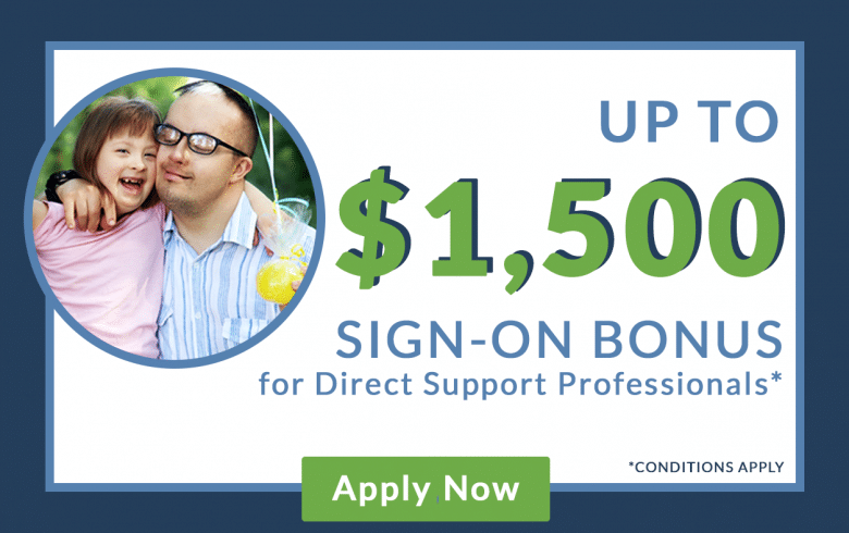 Sign on bonus direct support